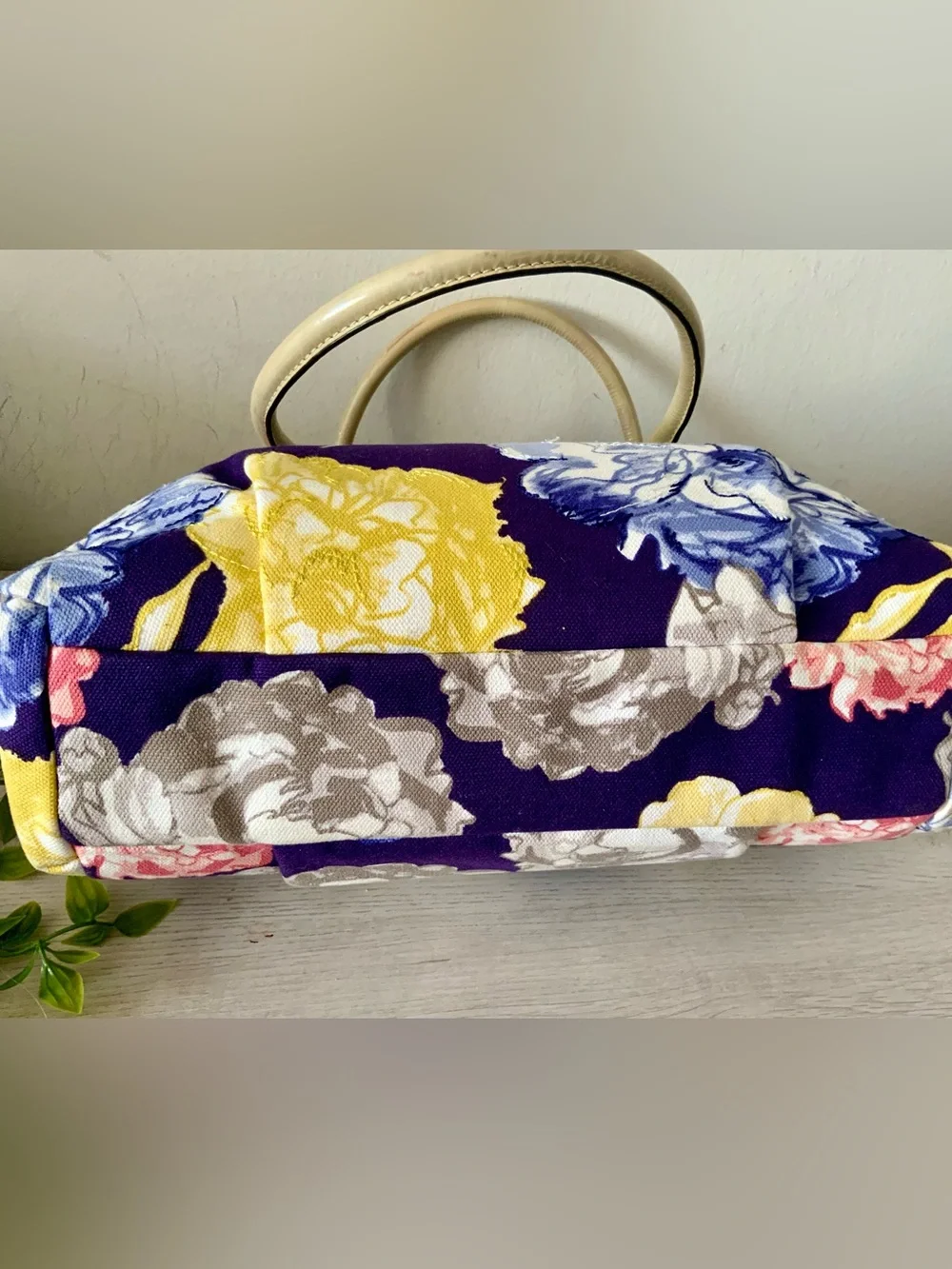COACH MADISON MAGGIE KARA FLORAL CARRYALL FLORAL BAG - Picture 6 of 13